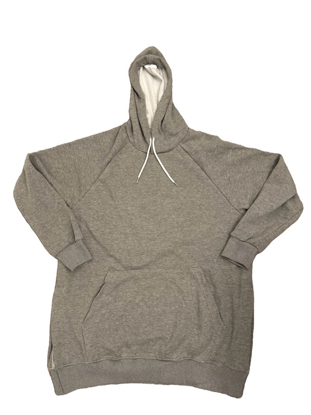 The Warmy Oversized Hoodie Dress Gray 3XL XXXL Fleece Lined New